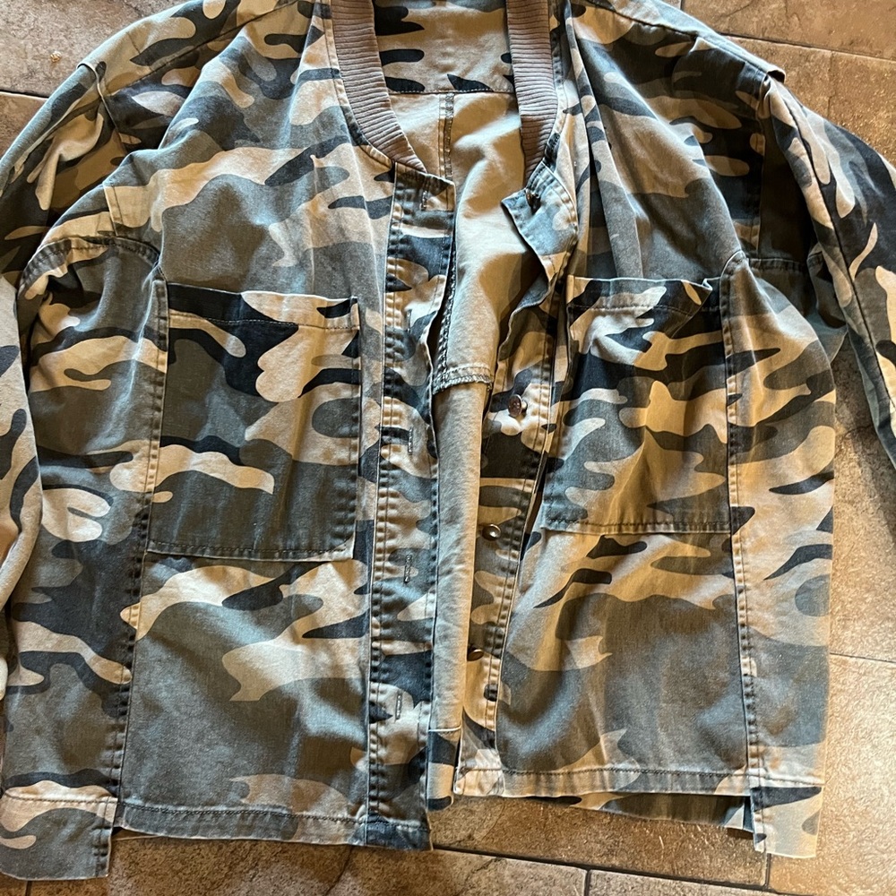 Gilded Intent Camouflage Jacket - image 1